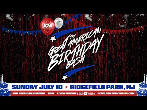 JCW PRESENTS - GREAT AMERICAN BIRTHDAY BASH (LIVE PRO WRESTLING)