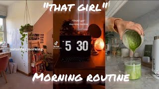 That Girl Morning Routines Tiktok Compilation