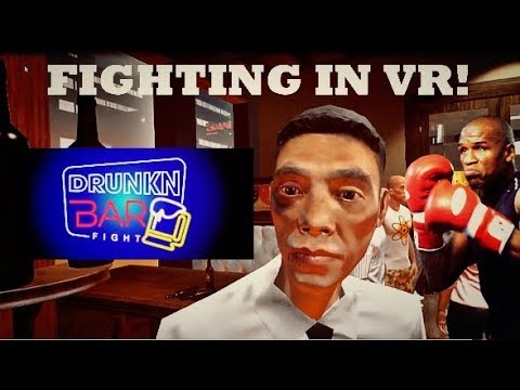 GETTING DRUNK AND FIGHTING IN VR! | Drunkn Bar Fight VR - YouTube