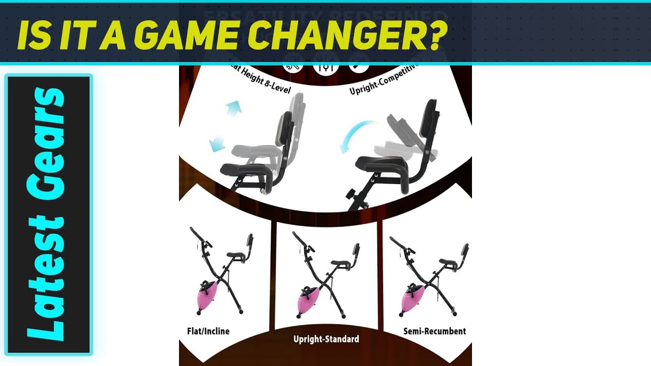 Merax Exercise Bike: The Ultimate Compact Home Workout!