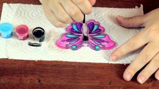 Do-It-Yourself Butterfly Suncatchers : Crafty Tips