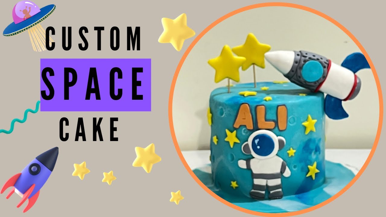 Custom Spacecraft Cake | Best Cake Makers In Lahore And Islamabad