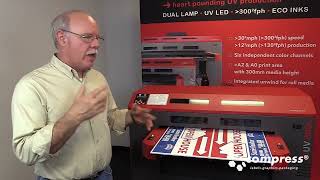 How to UV print onto corrugated plastics Compress iUV UV printing