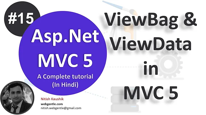 (#15) ViewBag and ViewData in MVC 5 | mvc tutorial for beginners in .net c#