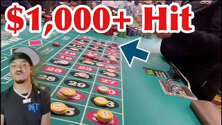 Roulette $1,000+ Wins @ChicoTwins Reaction! Par-A-Dice Hotel Casino Peoria. Live Roulette Table Game