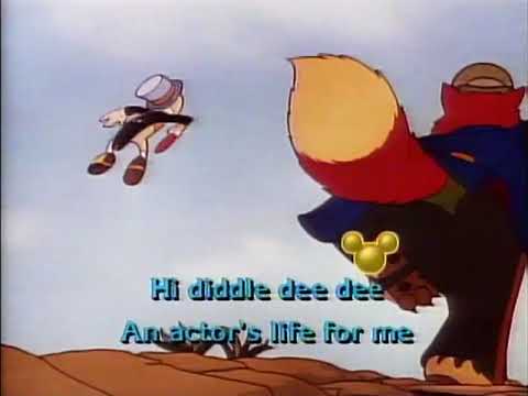 Pinocchio- Hi Diddley Dee, An Actor's Life For Me (Sing Along Songs Variation)