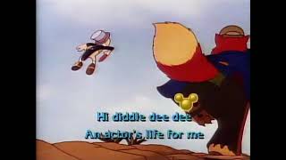 Pinocchio- Hi Diddley Dee, An Actors Life For Me Sing Along Songs Variation