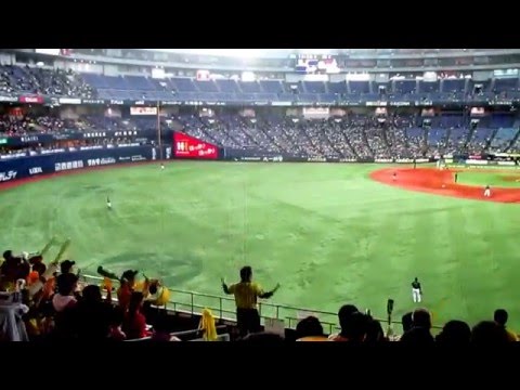 20160320　阪神vsオリックス(オープン戦)　狩野応援歌