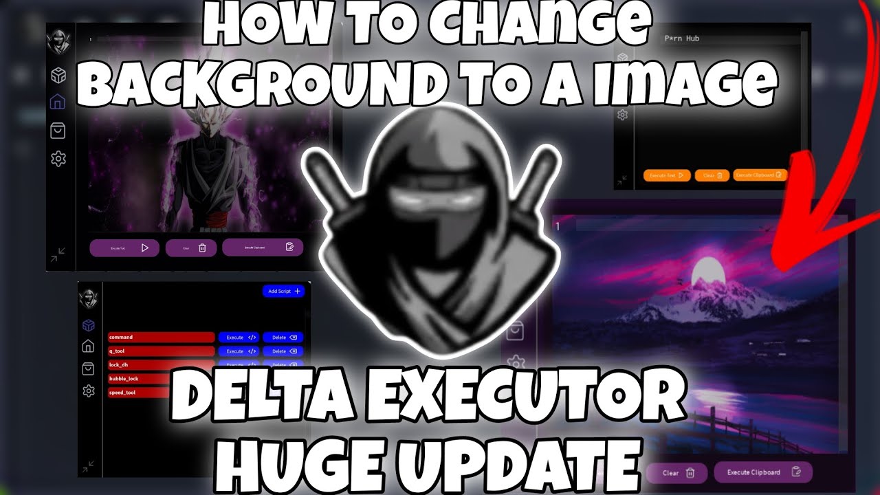 DALTA EXECUTOR HUGE UPDATE | HOW TO CHANGE BACKGROUND TO A IMAGE! - YouTube
