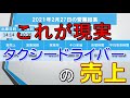 コロナ緊急事態宣言真っ只中、2021年2月27日（土）の都内タクシードライバーの売上
