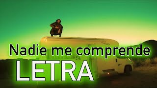 She - Nadie me comprende - LETRA