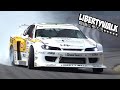 Liberty Walk 4-Rotor 26B Twin-Turbo S15 Silvia | Tetsuya Hibino Drift SHOW 日比野哲也 ドリフト