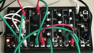 Make Noise 0-Coast industrial drums (single patch)