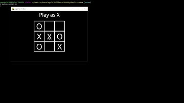 CS50 Project0 Tictactoe Introduction to Artificial Intelligence with Python