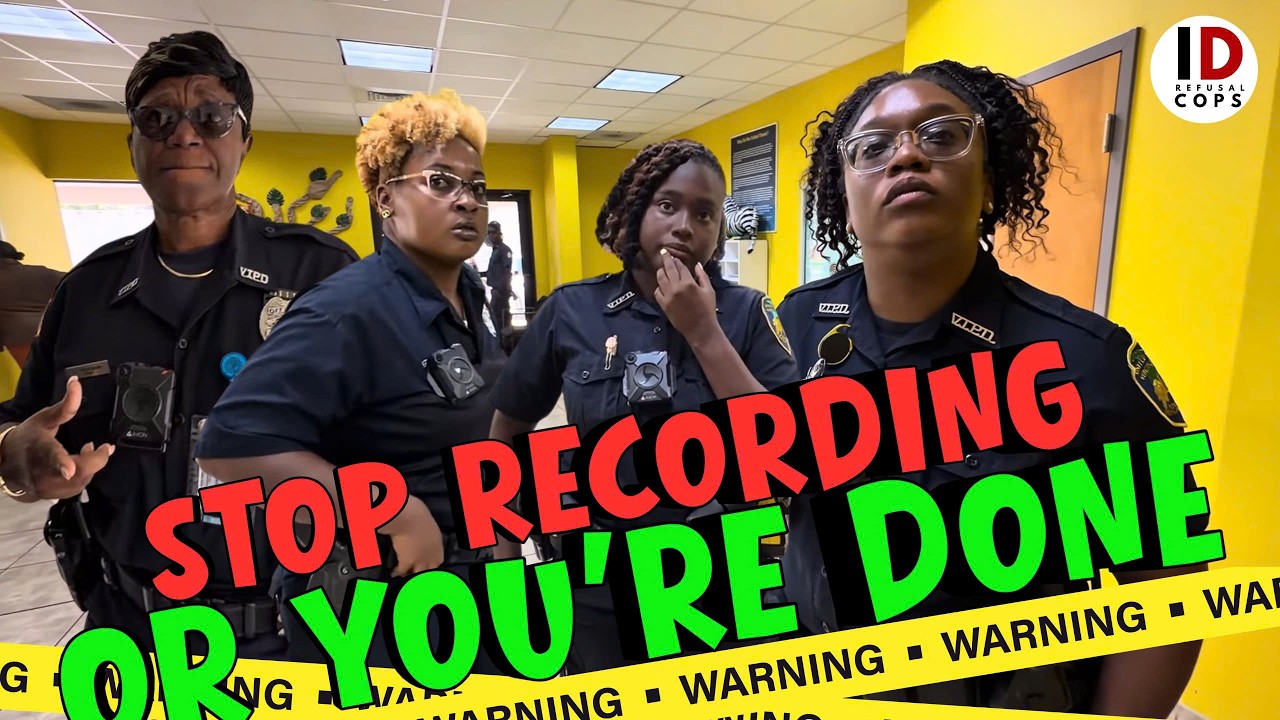 Karen Calls Cops… BIG Mistake When He Refuses ID (Cop Owned) - YouTube