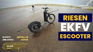 DER GRÖßTE ESCOOTER ÜBERHAUPT!  Wir testen den ZOSH! #zosh #fatscooter #escooter #fatbike #test