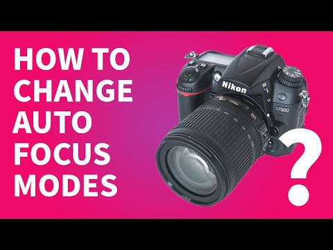 How To Change AF Modes | Nikon D7000