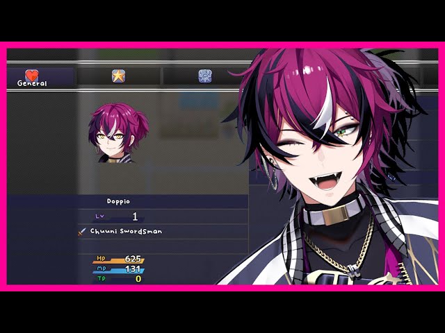 CHECKING OUT A NIJISANJI FAN GAME RPG!!【NIJISANJI EN | Doppio Dropscythe】のサムネイル