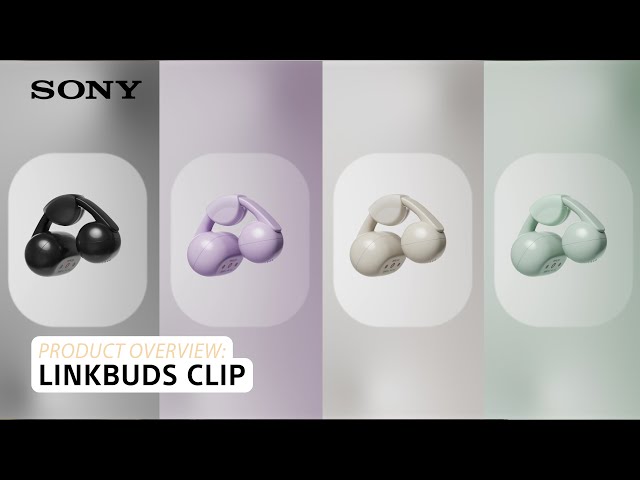 Бездротові TWS навушники Sony LinkBuds Clip (green)