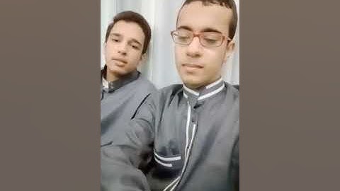 القارئ. أحمد إبراهيم. والقارئ. أحمد جمال ماشاء الله