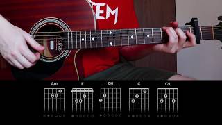 It's You - Ali Gatie (Tutorial Guitar Lesson Tab)