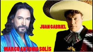 Marco Antonio Solis  y Juan Gabriel sus mejores éxitos  - Romanticas Mix