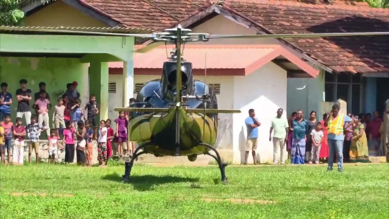 🚁 அதிவேக Helicopter Landing! 😱 NEVER SEEN BEFORE தரையிறக்கம்!
