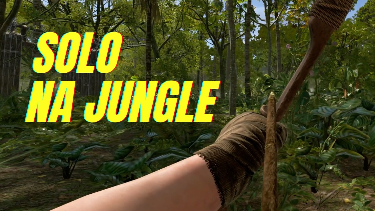 Sobrevivendo solo no rust contra 300 players