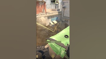 Самый быстрый раскид всего Б сайта Mirage CS2 #cs #csgo #cs2 #counterstrike #кс #кс2 #shorts #mirage