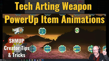 Shmup Creator | Tech Art Process For Powerup Animations Captured From In Engine