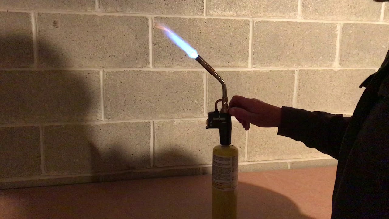 Bernzomatic TS8000 Adjustable Flame YouTube