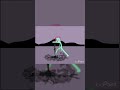 simple animation of my oc “Shiro” #shorts