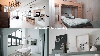 Minimalist, Functional and Simple | Visiting Kellynting's HDB Executive Maisonette | House Tour 🏠