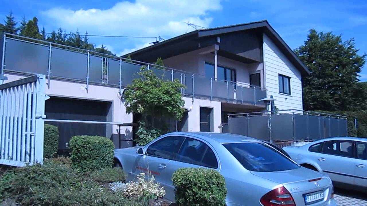 Construction Geländer für Terrassen, Balkone, Treppen mit Glas - YouTube