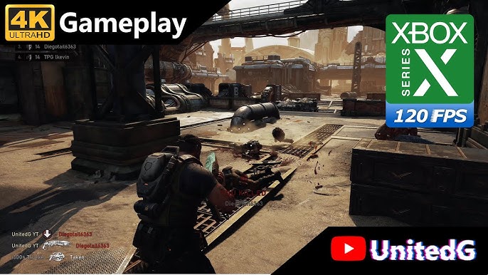 Gears 5 - Xbox One X Multiplayer Gameplay 4K 