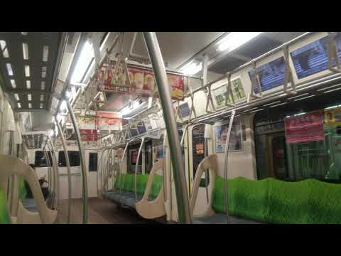【東京メトロ半蔵門線】押上駅→錦糸町駅（東急2020系電車2147F）車内と地下鉄の車窓、走行音、列車案内アナウンス（東京都墨田区・鉄道）Tokyo Metro Hanzomon Line JAPAN