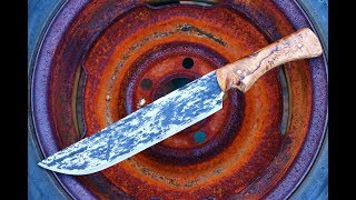100 Year Old Relic Transformed into a Knife