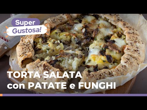 Video: Torta Laurent Con Pollo E Funghi