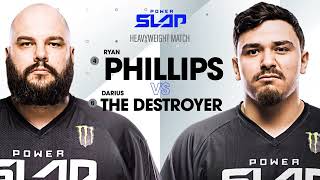 The Return of the King | Ryan Phillips vs Darius The Destroyer | Power Slap 5 Full Match