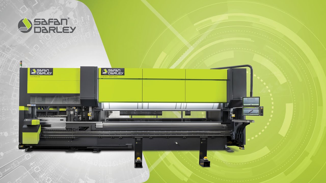SafanDarley Press Brake with Tool Mate YouTube