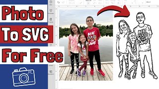 How To Turn a Photo Into an SVG for FREE to use in Cricut Design Space
