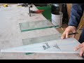 How to glass cut  work 15mm