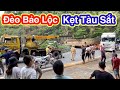 Quá nguy hiểm tàu sắt mắt kẹt trên đèo bảo Lộc | Tàu Qua Núi Tê Liệt Đèo Bảo Lộc | Hà Anh Family #35