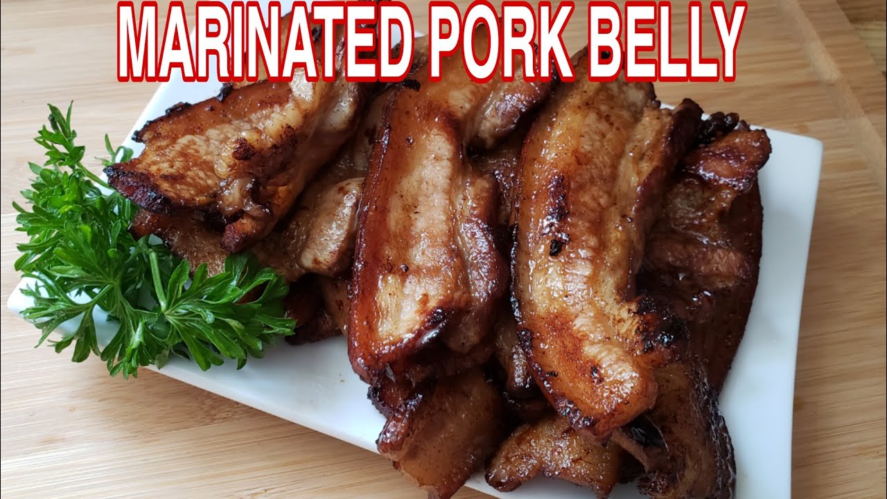 #MarinatedPork #PorkbellyRecipe Marinated Pork Belly Recipe|Easy Pork ...
