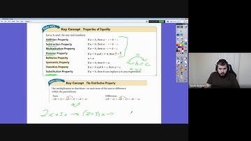 Chapter 2 Section 5 Reasoning in Algebra and Geometry