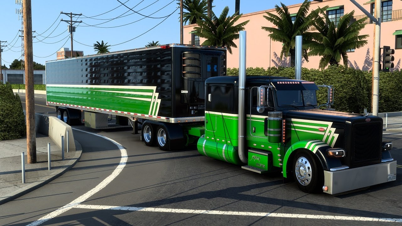 ATS Night Moves Ruda 389 and Reefer from LA to Yuma AZ YouTube