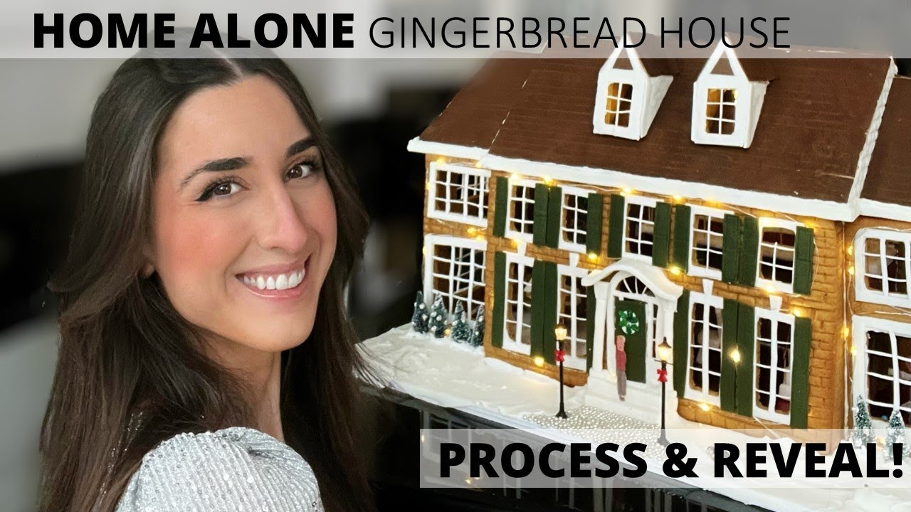 Home Alone Gingerbread House - Process and Reveal!
