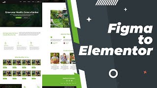 Convert Figma Design to Elementor WordPress Website 2023