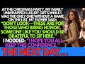 Ignored at Christmas, called a disgrace—what I did the next day shattered my family's pride forever!