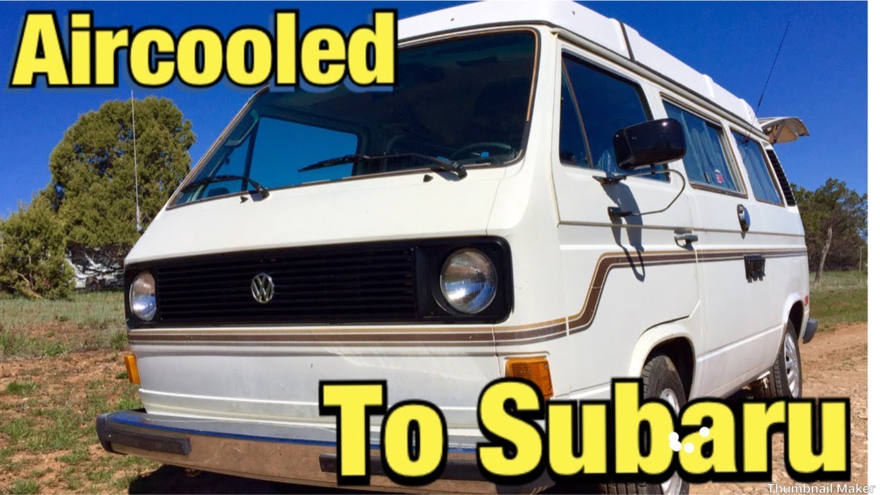 vw arteon 1983 Aircooled Vanagon Subaru JDM 2.5 Conversion Tour